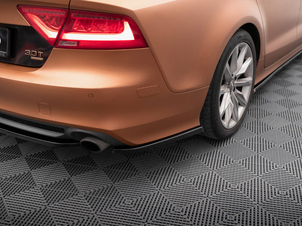 Rear Side Splitters V.2 Audi A7 S-Line C7 - 3 