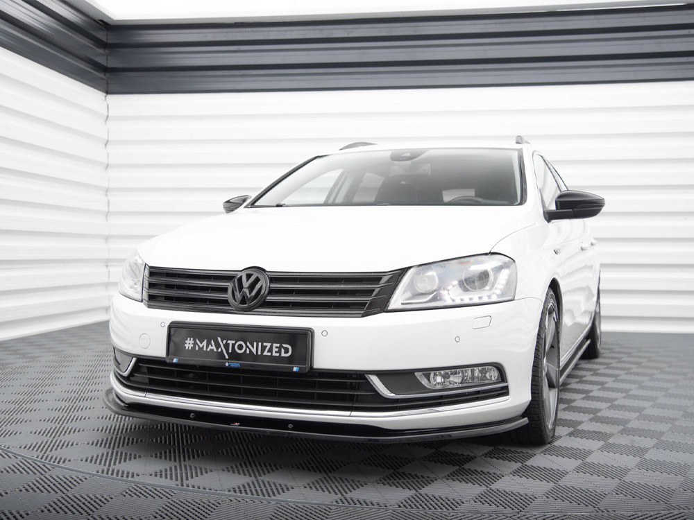 Front Splitter V.1 VW Passat B7 R-Line - Maxton Design UK