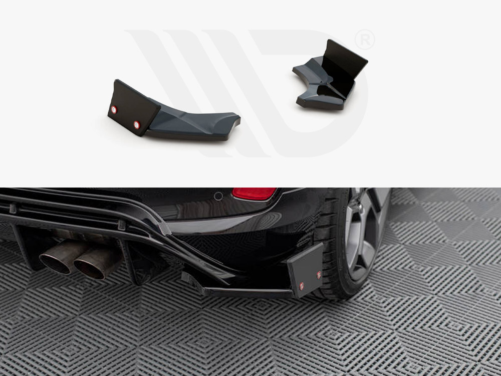 Rear Side Splitters V.4 + Flaps Ford Fiesta ST Mk8 - 1 