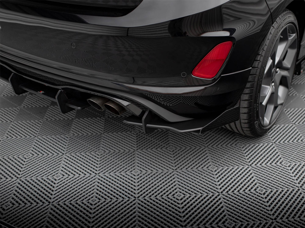 Reduced - Street PRO Rear Diffuser + Flaps Ford Fiesta Mk8 ST - 4 