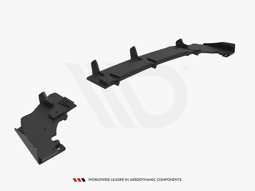 Reduced - Street PRO Rear Diffuser + Flaps Ford Fiesta Mk8 ST - 6 