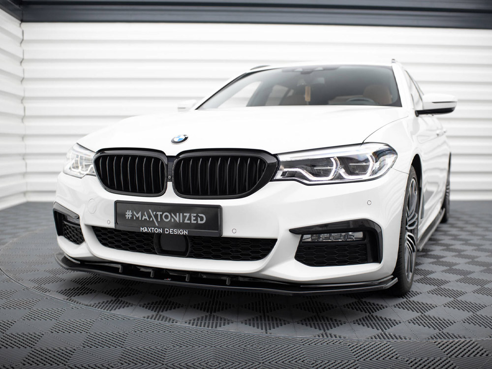 Front Splitter V.1 BMW 5 G30 / G31 M-Sport - Textured - 2 