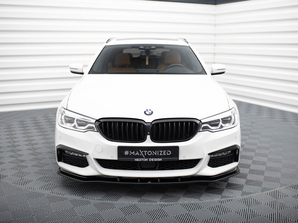 Front Splitter V.1 BMW 5 G30 / G31 M-Sport - Textured - 3 