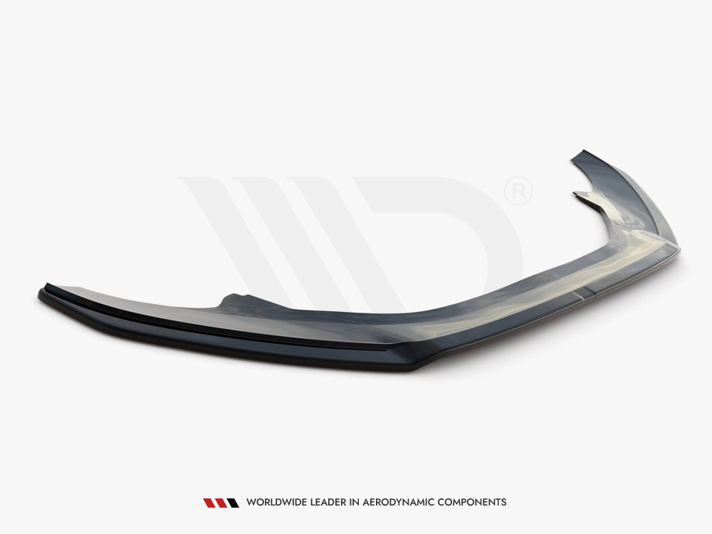 Front Splitter V.1 Audi A6 C7 - Textured - 5 