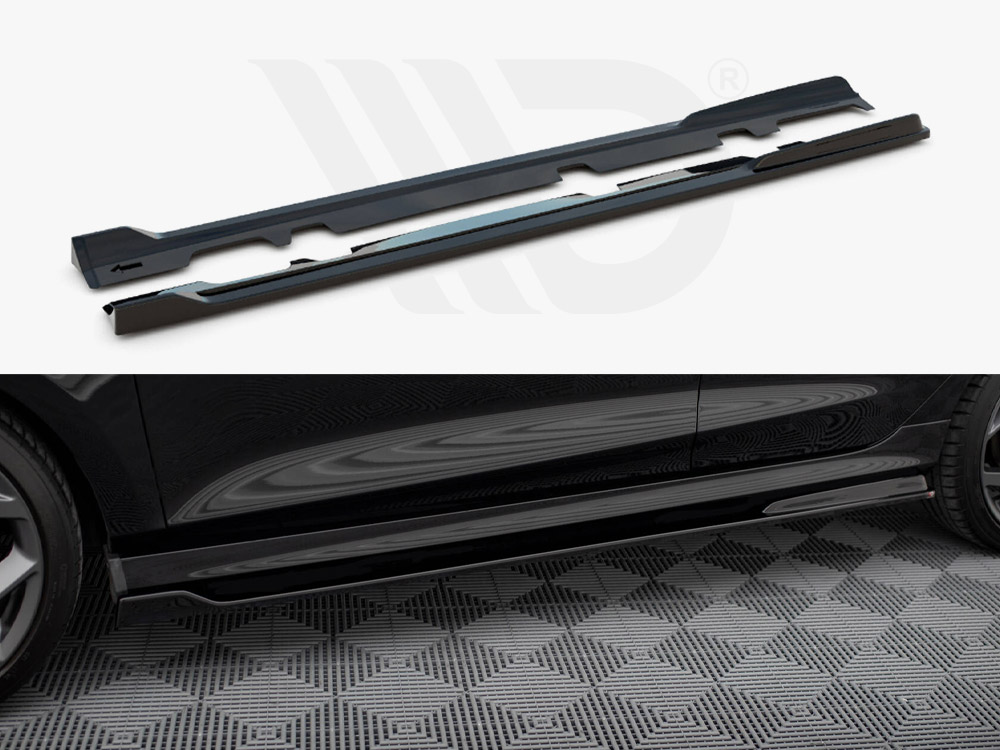 Side Skirts Diffusers V.3 Ford Fiesta Mk8 ST / ST-Line - 1 