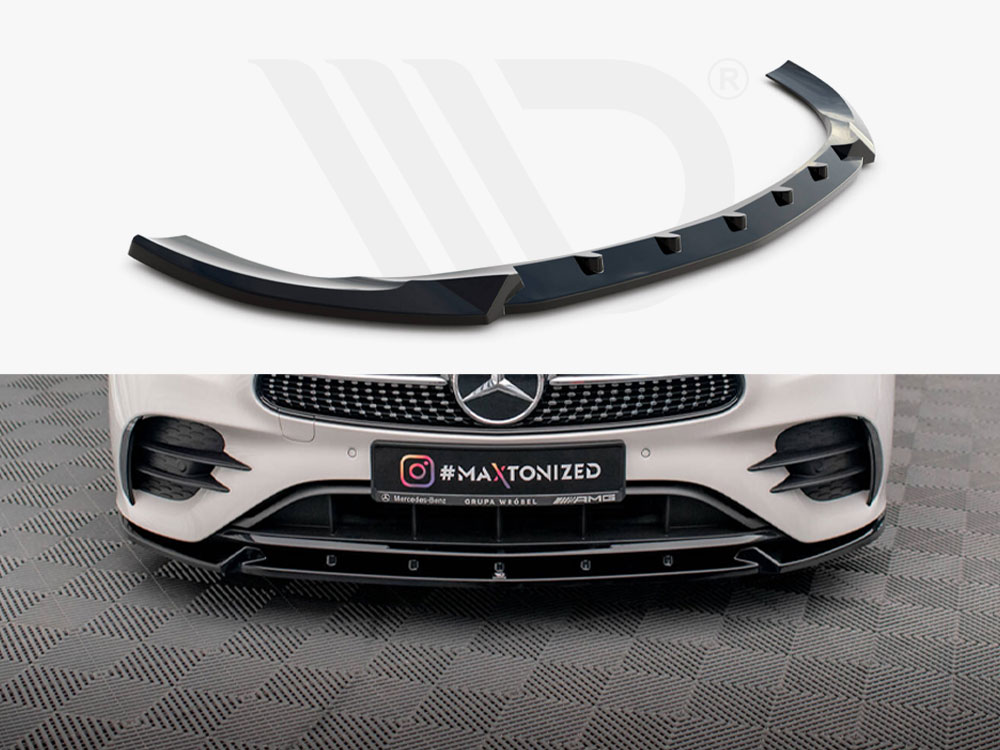 Front Splitter V.2 Mercedes-Benz E W213 Coupe (C238) / Cabriolet (A238) AMG-Line / 53 AMG - 1 