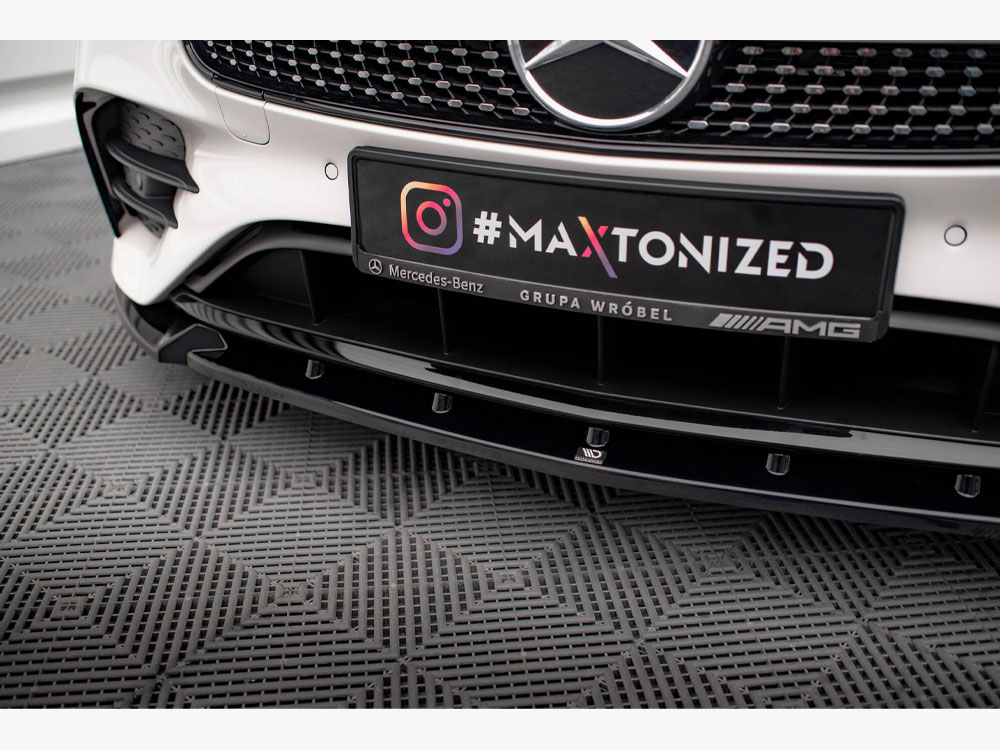 Front Splitter V.2 Mercedes-Benz E W213 Coupe (C238) / Cabriolet (A238) AMG-Line / 53 AMG - 5 