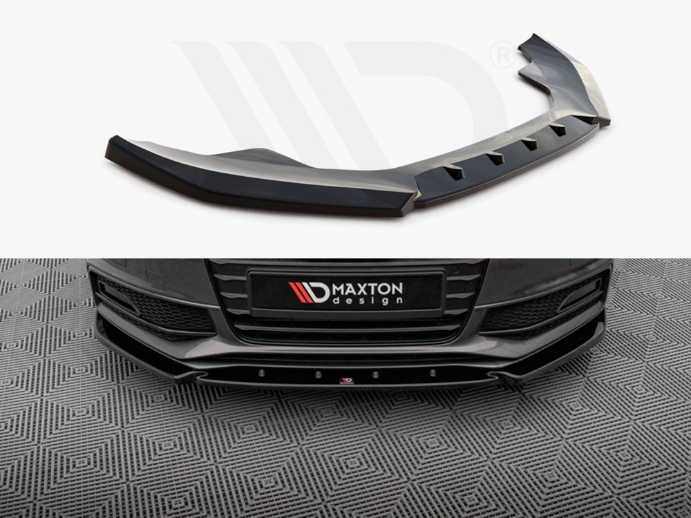 Front Splitter V.3 Audi A4 S-Line / S4 B8 Facelift - 1 