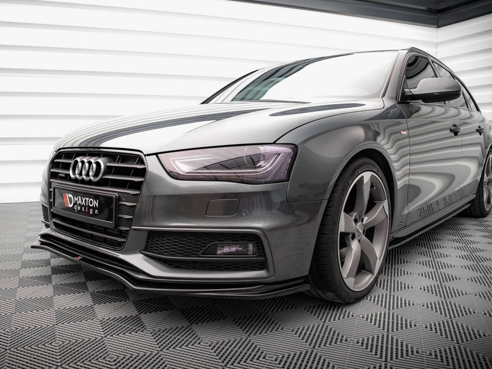 Front Splitter V.4 Audi A4 S-Line / S4 B8 Facelift - 2 