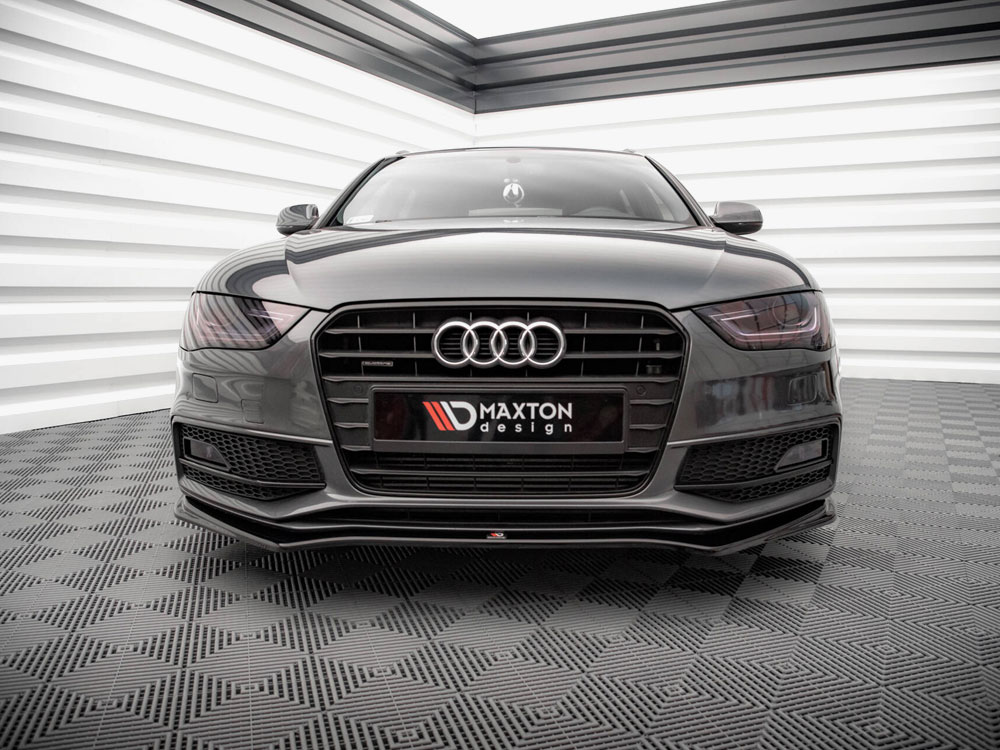 Front Splitter V.4 Audi A4 S-Line / S4 B8 Facelift - 3 