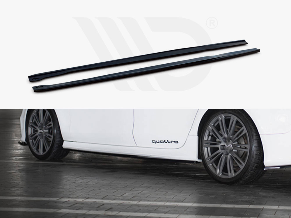 Side Skirts Diffusers V Audi Rs C Facelift Maxton Design Uk