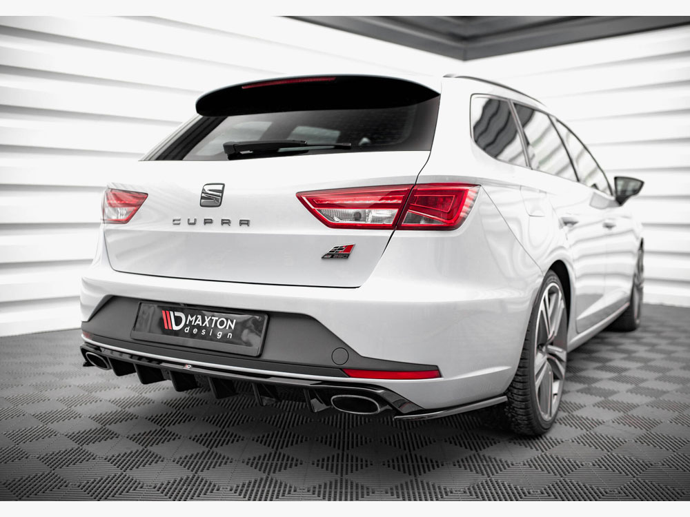 Rear Side Splitters V.2 Seat Leon Cupra Sportstourer Mk3 - 2 