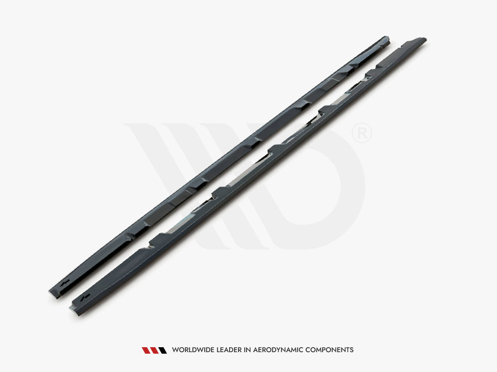 Side Skirts Diffusers V.2 Subaru WRX STI Mk1 - 5 