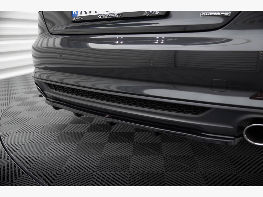Central Rear Splitter (Vertical Bars) Audi A5 S-Line F5 Coupe / Sportback - 3 