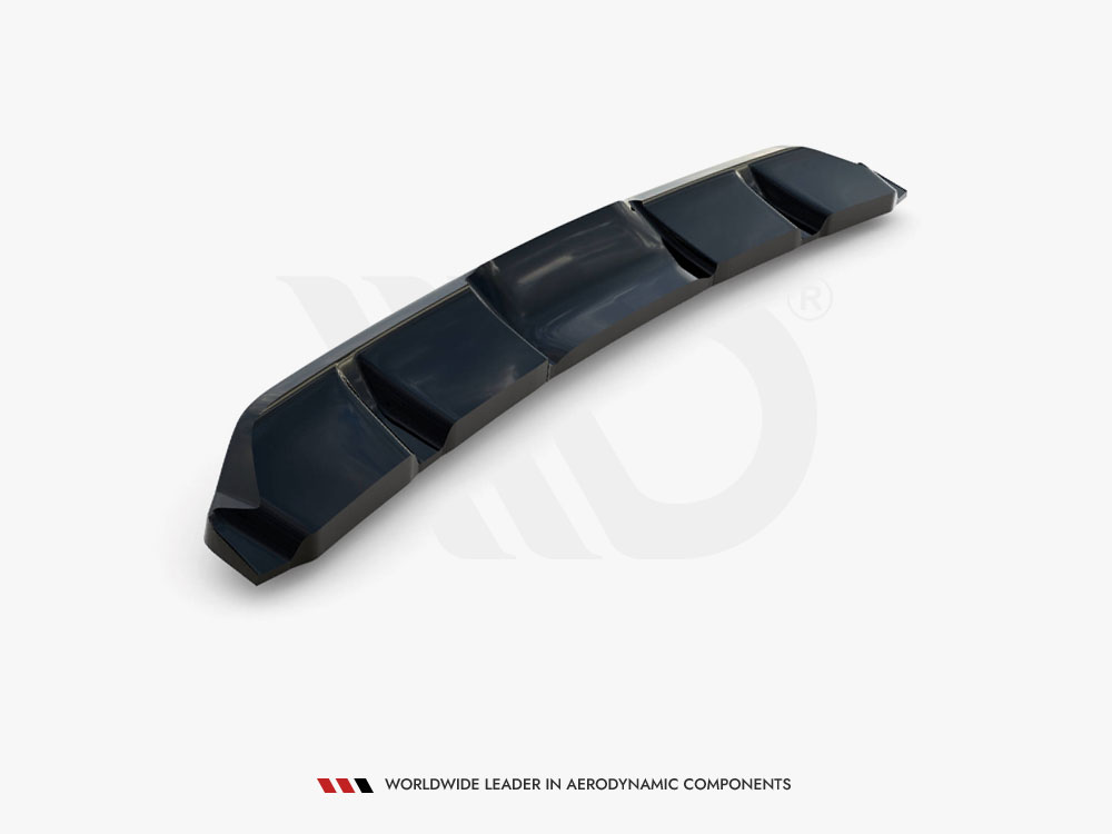 Central Rear Splitter (Vertical Bars) Kia Ceed GT Mk3 Facelift - 6 