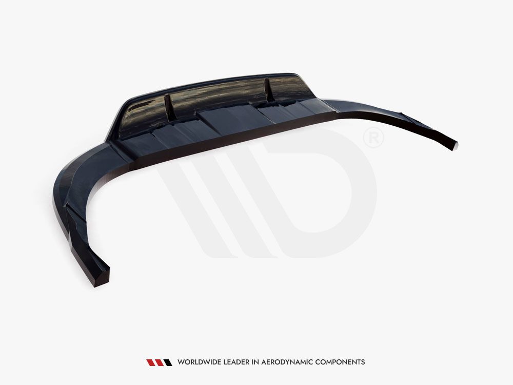 Central Rear Splitter (Vertical Bars) Audi Q8 S-Line Mk1 - 6 