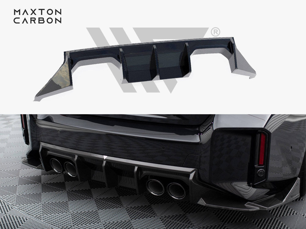 Carbon Fiber Rear Diffuser BMW M2 G87 - 1 