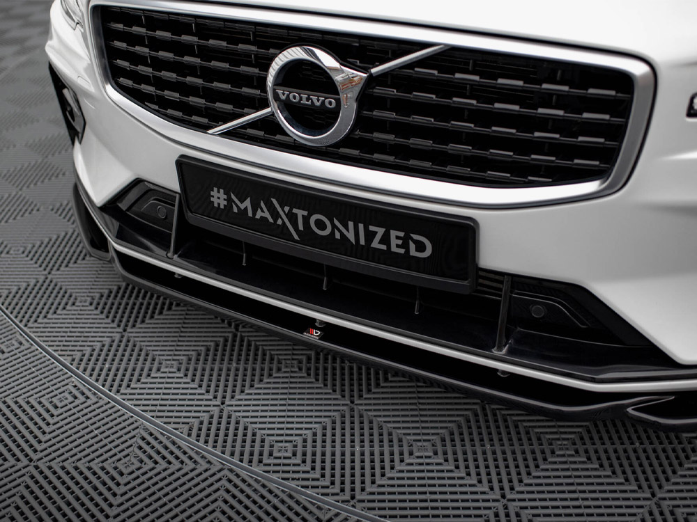 Front Splitter V.2 Volvo S60 / V60 R-Design Mk3 - 4 