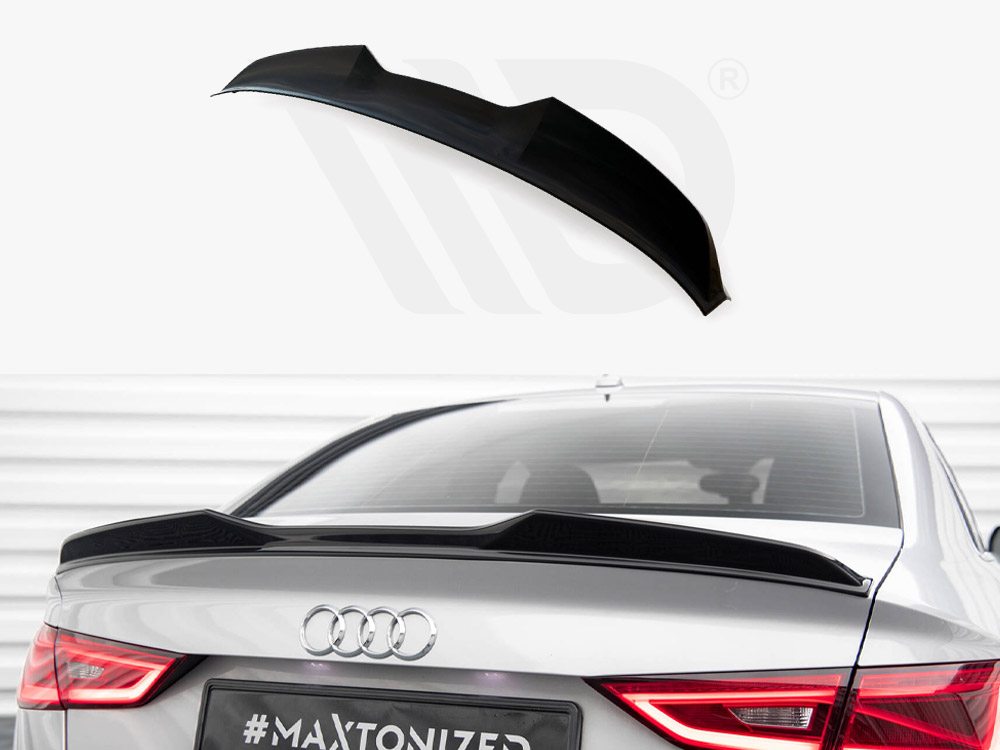 Spoiler CAP 3D Audi A3 / A3 S-Line / S3 / RS3 Sedan 8V - 1 