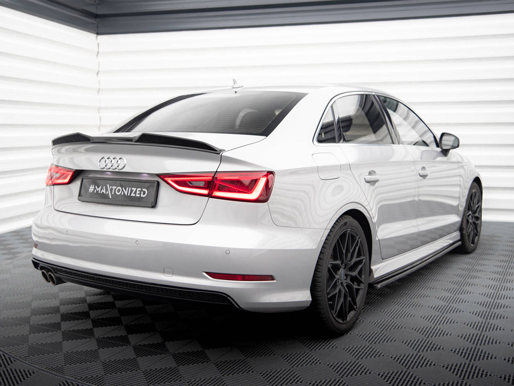 Spoiler CAP 3D Audi A3 / A3 S-Line / S3 / RS3 Sedan 8V - 2 