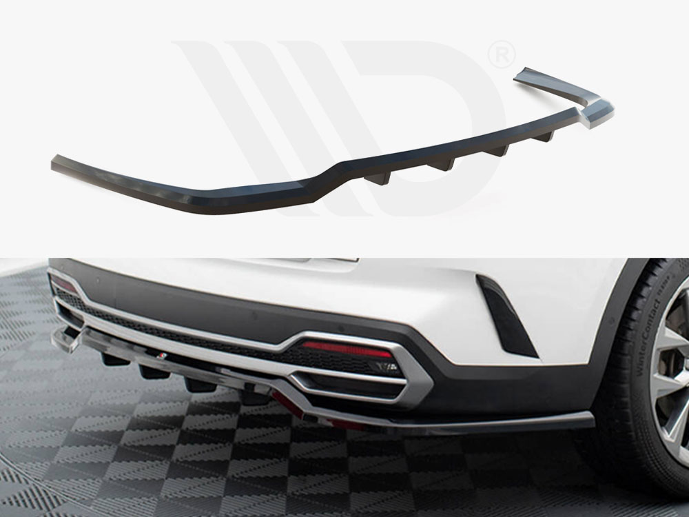 Central Rear Splitter (Vertical Bars) Kia Sorento Mk 4 - Maxton Design UK