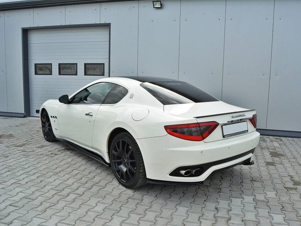 Side Skirts Diffusers Maserati Granturismo Mk1 - Carbon Look - 3 