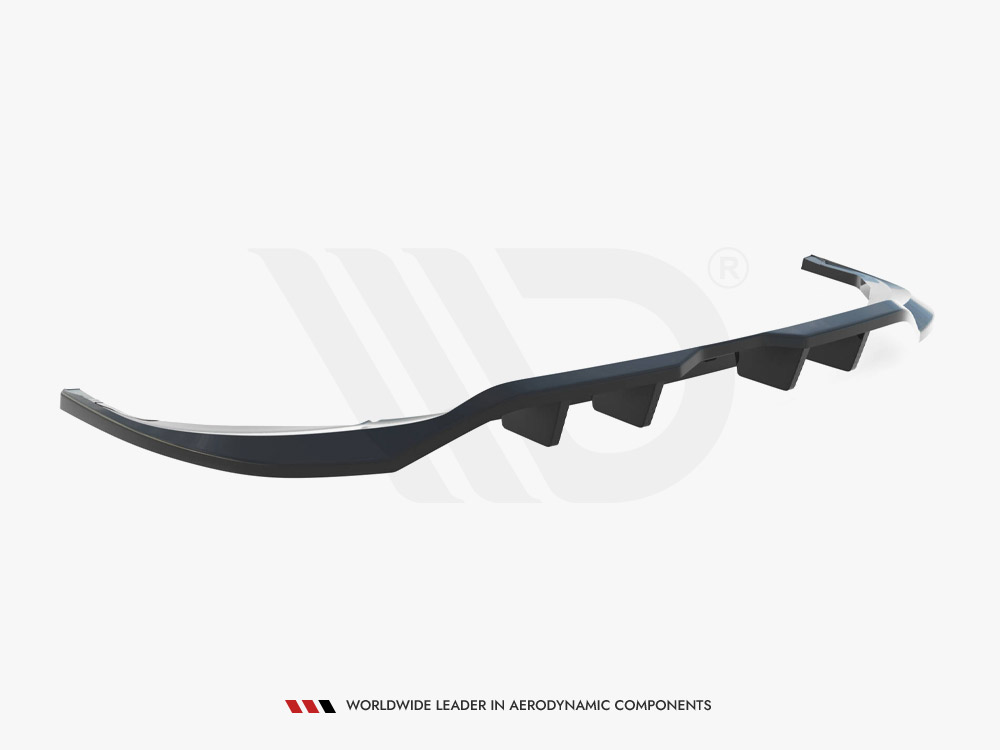 Rear Splitter (Vertical Bars) Volkswagen Tiguan Allspace R-Line Mk2 Facelift - 7 