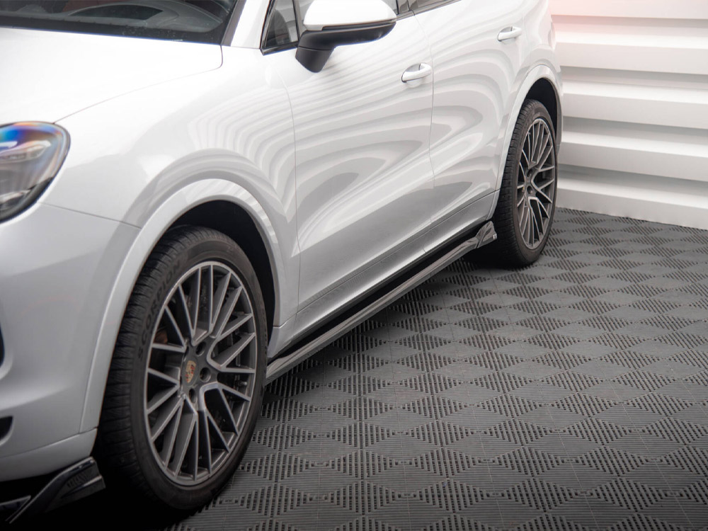 Side Skirts Diffusers Porsche Cayenne Coupe Mk3 - 2 