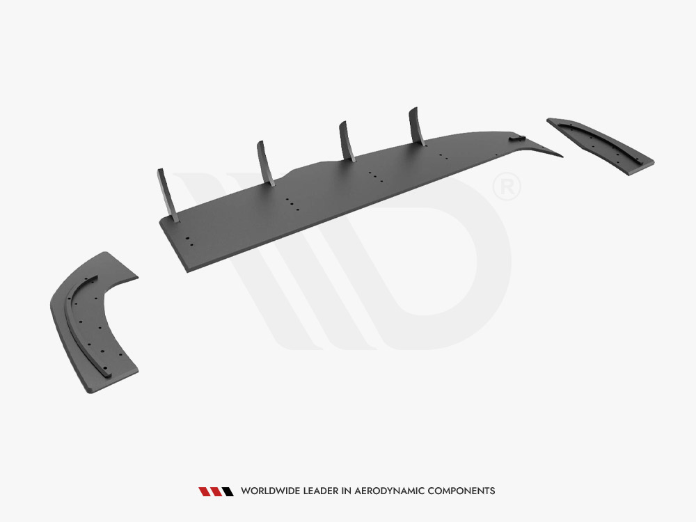 Street PRO Rear Diffuser Hyundai I30 Fastback N-Line Mk3 Facelift - 9 