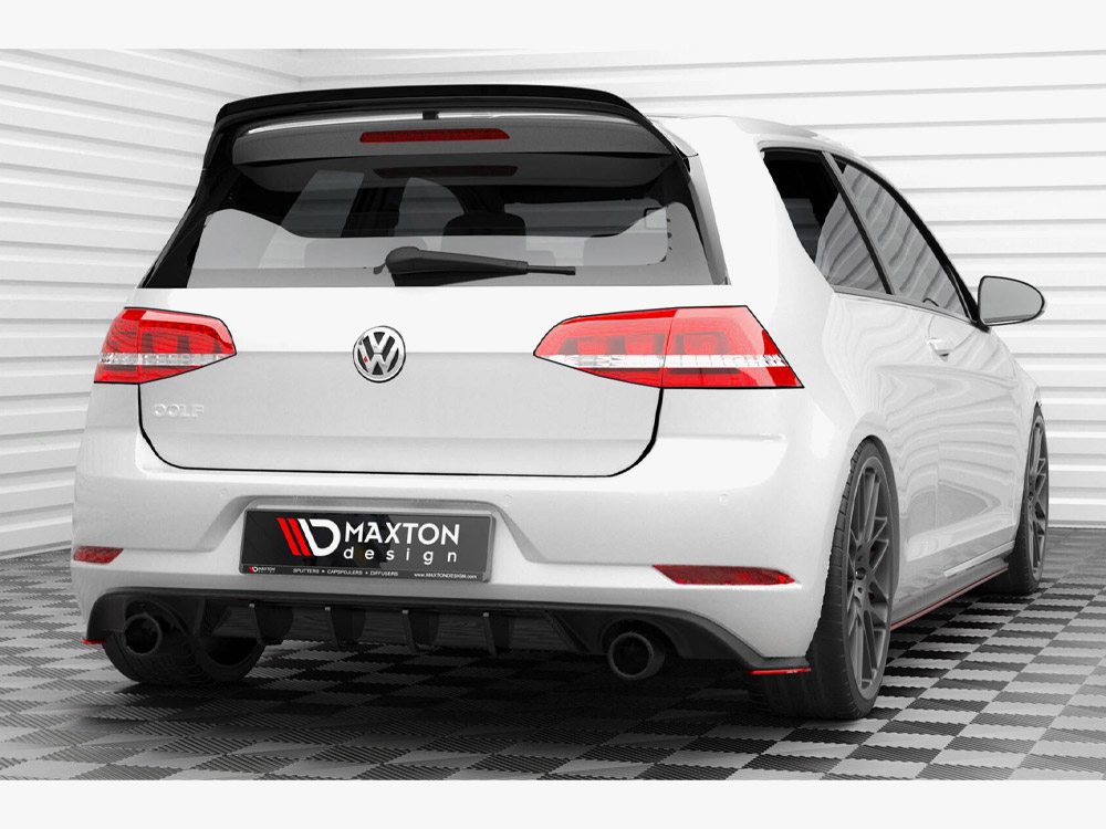 Rear Side Splitters V.2 Volkswagen Golf GTI Mk7 Facelift - 2 