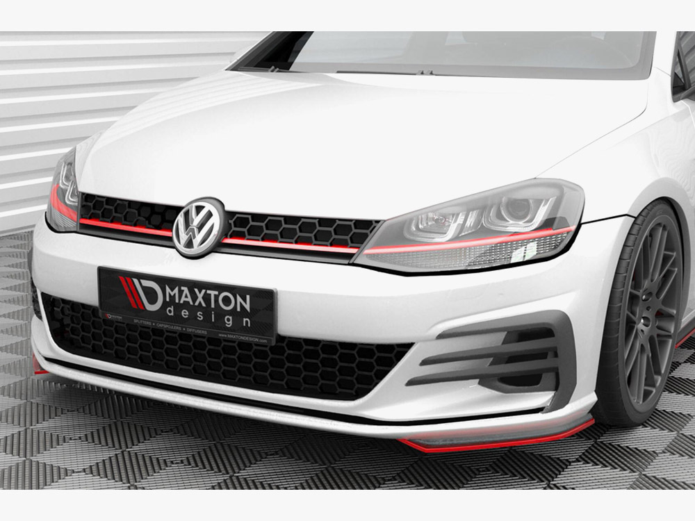 Front Side Splitters Volkswagen Golf GTI Mk7 Facelift - 3 