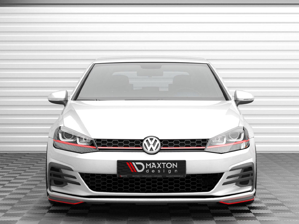 Front Side Splitters Volkswagen Golf GTI Mk7 Facelift - 2 