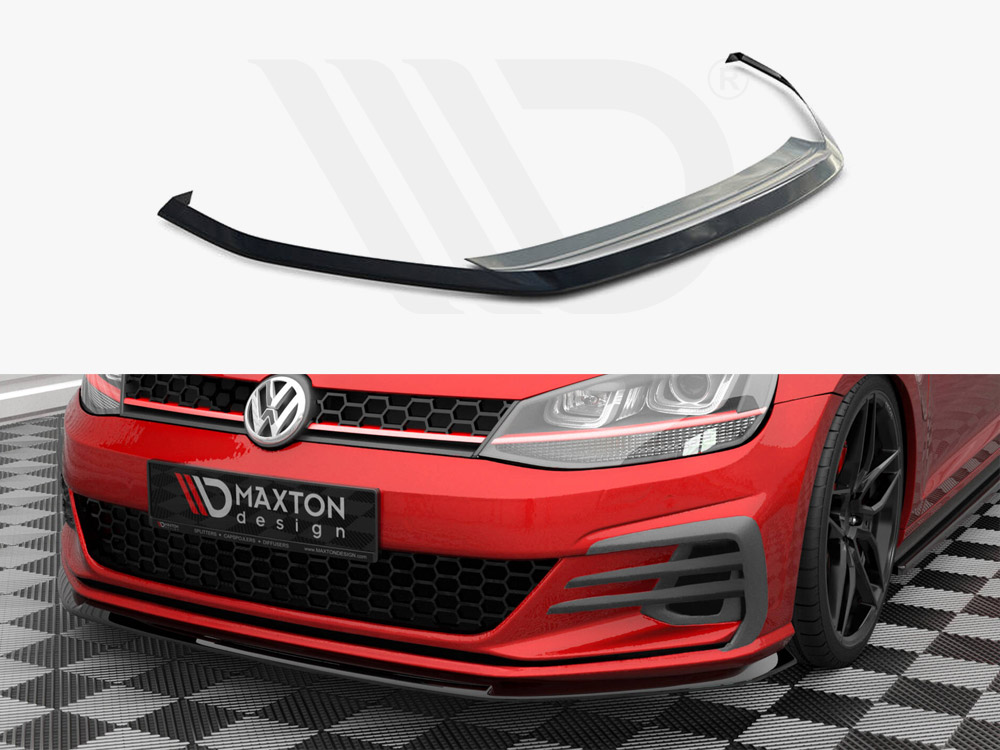 Front Splitter V.3 Volkswagen Golf GTI Mk7 Facelift - 1 