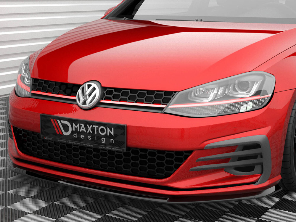 Front Splitter V.3 Volkswagen Golf GTI Mk7 Facelift - 3 