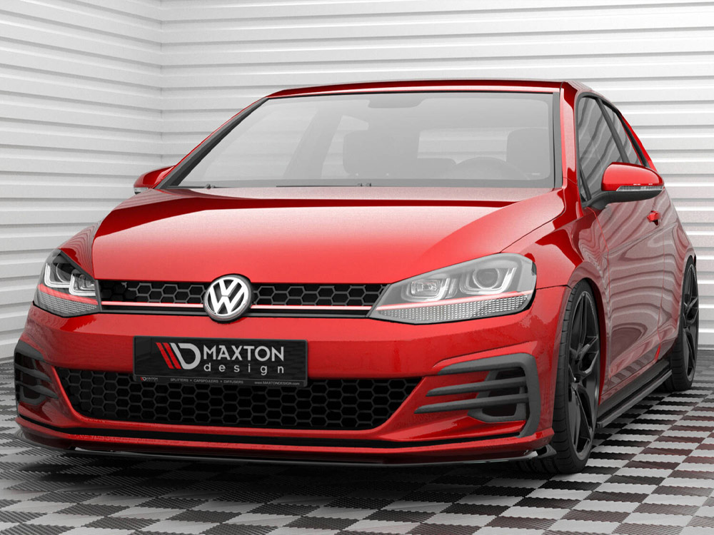 Front Splitter V.3 Volkswagen Golf GTI Mk7 Facelift - 2 