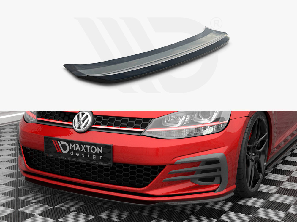 Für Volkswagen Golf MK7.5 GTI GTD 2017–2020 Stoßfänger Lip Splitter Spoiler  Canards
