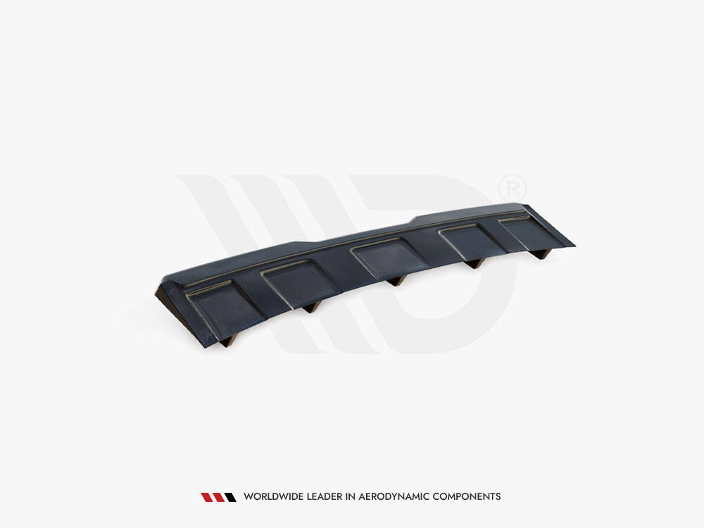 Central Rear Splitter (Vertical Bars) Skoda Kodiaq RS - 6 