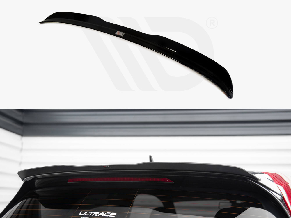 Spoiler CAP V.3 Volkswagen Golf 7 / 7 Facelift R / R-Line / GTI / GTD - Textured - 1 