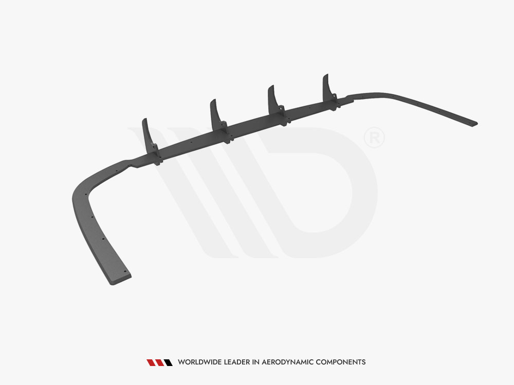 Street PRO Rear Diffuser Volkswagen Caddy Maxi Mk5 - 7 