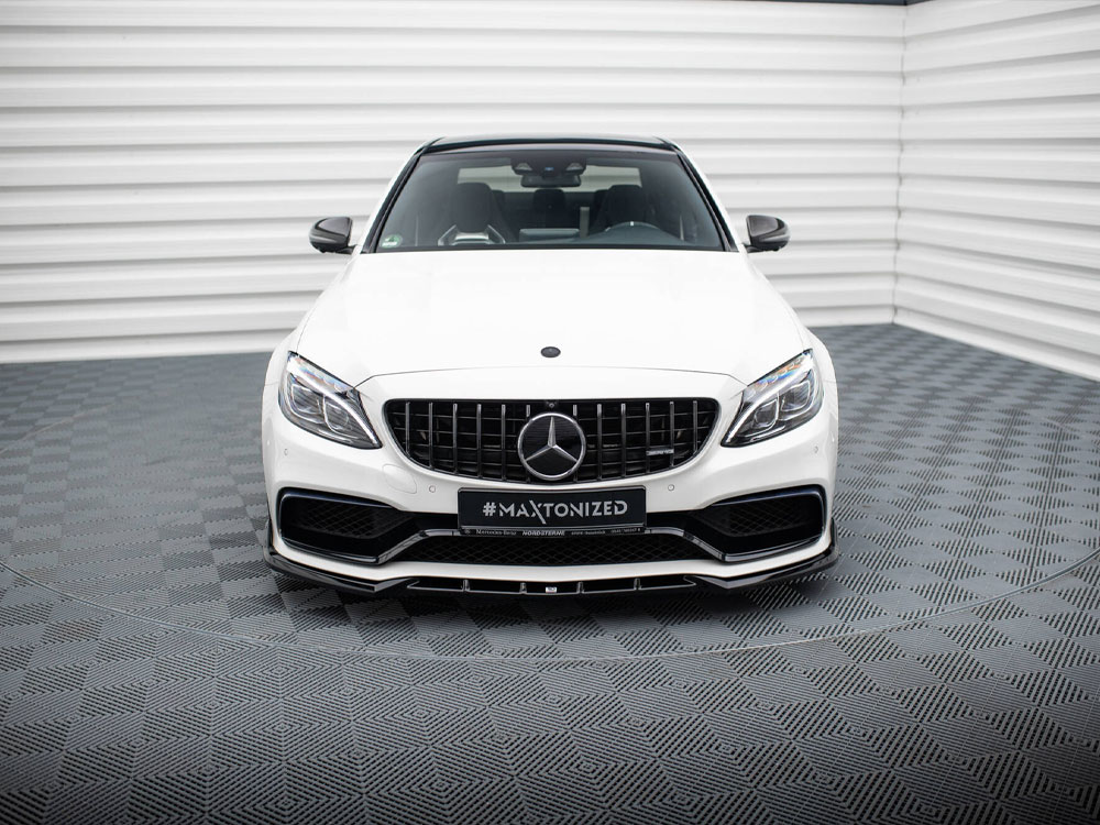 Front Splitter V.2 Mercedes-AMG C63 Sedan / Estate W205 / S205 - 3 