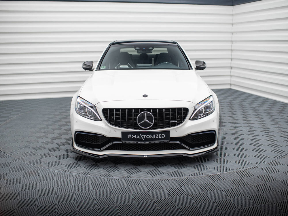 Front Splitter V.3 Mercedes-AMG C63 Sedan / Estate W205 / S205 - 3 