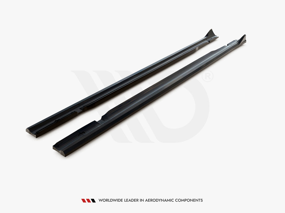 Side Skirts Diffusers V.2 Mercedes-AMG C63 Sedan / Estate W205 / S205 - 6 