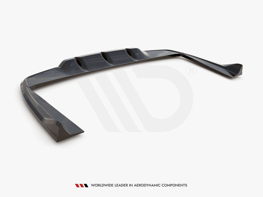 Rear Splitter (Vertical Bars) Mercedes-AMG C63 Sedan / Estate W205 / S205 - 8 