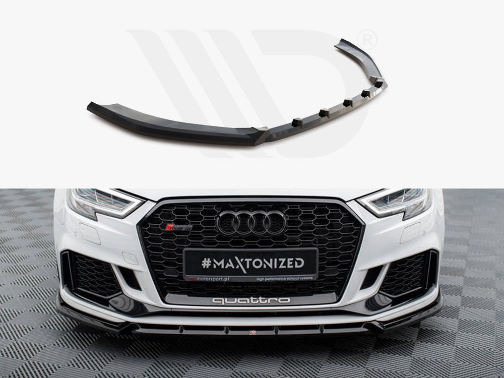 Front Splitter V.3 Audi RS3 Sedan 8V Facelift - 1 