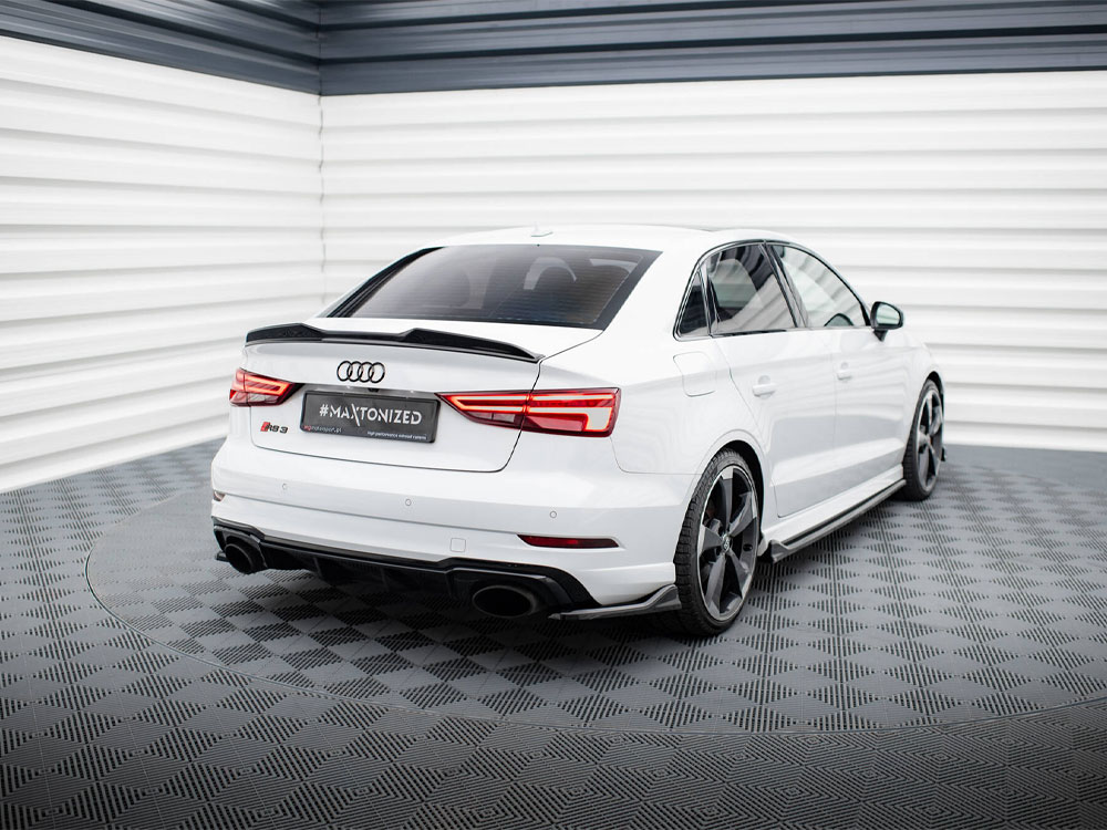 Rear Side Splitters V.3 Audi RS3 Sedan 8V Facelift - 2 