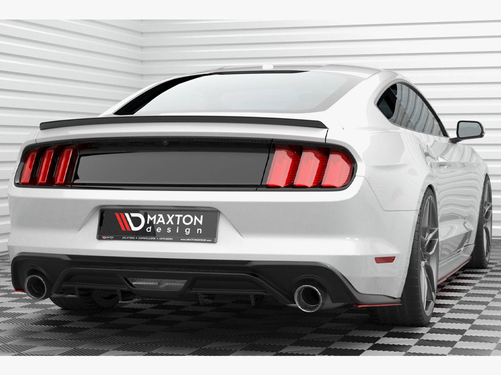 Rear Side Splitters V.2 Ford Mustang Mk6 Facelift - 2 