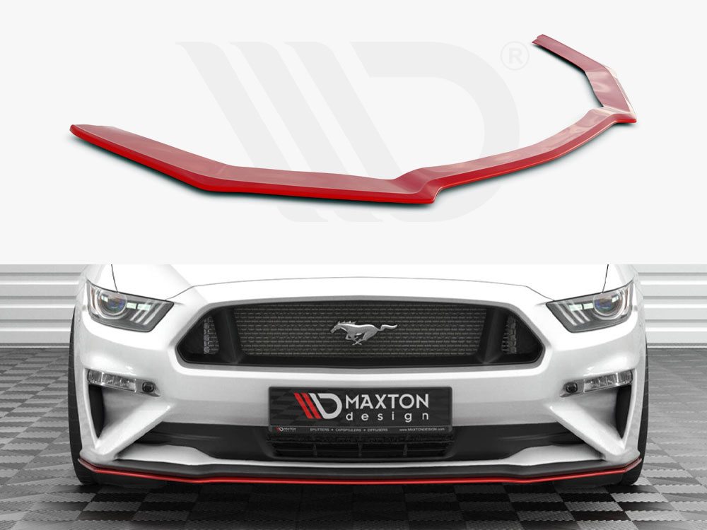 Front Splitter V.2 Ford Mustang Mk6 Facelift - 1 