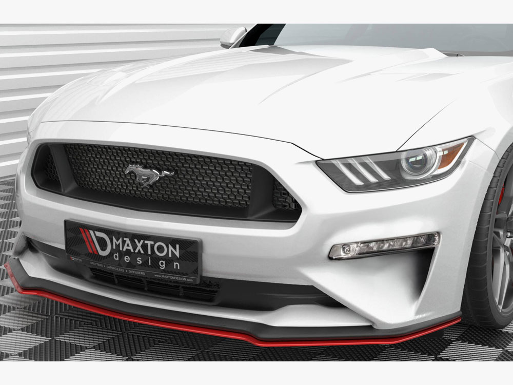 Front Splitter V.2 Ford Mustang Mk6 Facelift - 3 