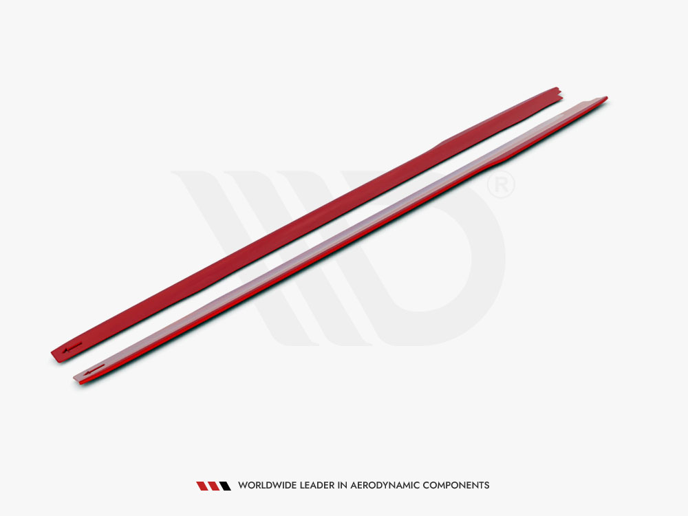 Side Skirts Diffusers V.2 Ford Mustang Mk6 Facelift - 4 