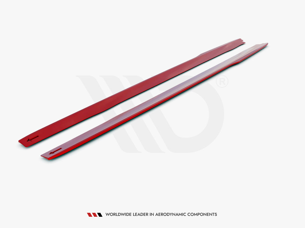 Side Skirts Diffusers V.2 Ford Mustang Mk6 Facelift - 5 